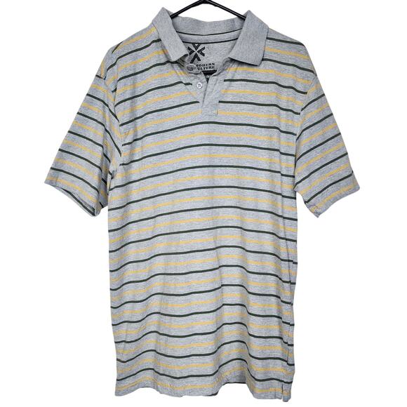 Modern Culture XXL Striped Collared Polo Shirt - Picture 1 of 4